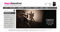 Desktop Screenshot of happydancefeet.dk